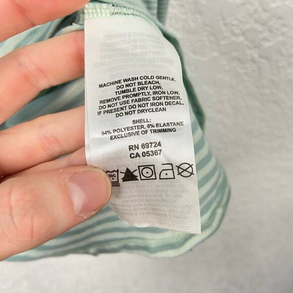 Sierra nevada stripe quarter zip pullover sweatshirt large - Picture 6 of 6